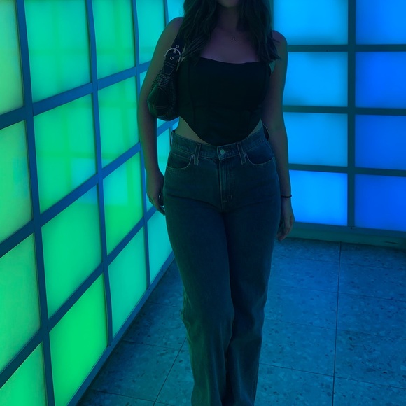 Black Corset Top - Picture 3 of 5